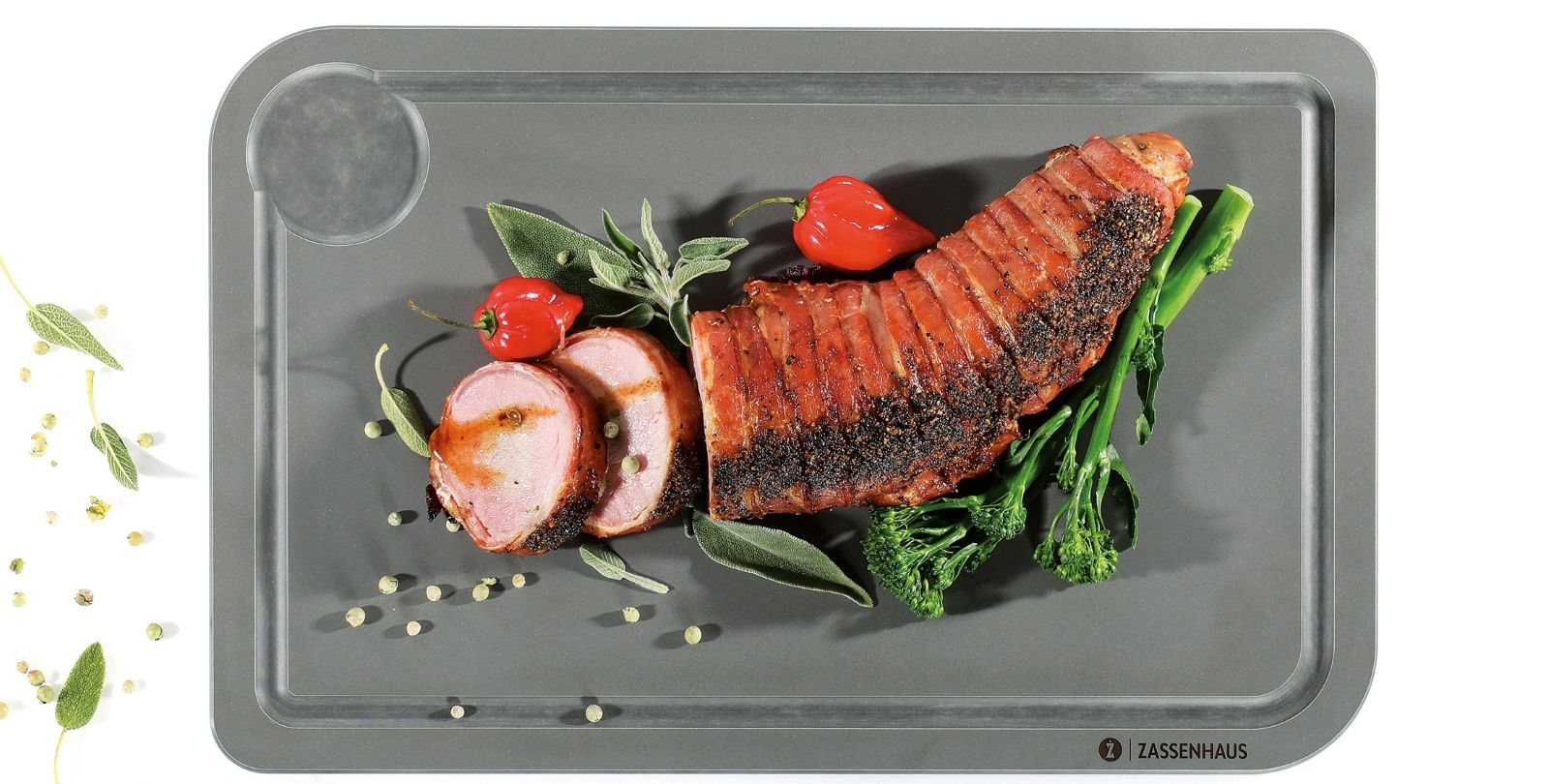 053845_ COMFORT XPLUS Dranžírovací prkénko 36x23x0,9 cm Zassenhaus (5)